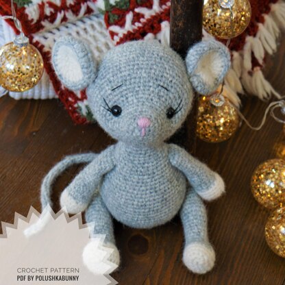 Crochet Pattern Amigurumi Mouse toy