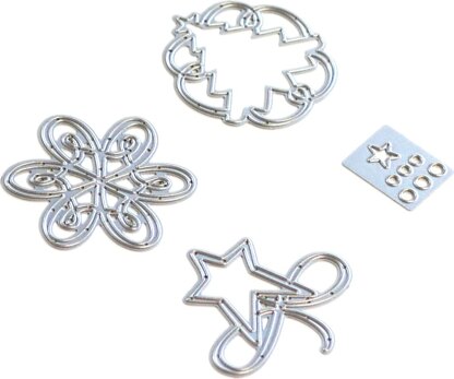 Elizabeth Craft Designs Elizabeth Craft Metal Die - Flourished Christmas Minis 2