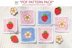 Strawberry Themed Granny Squares