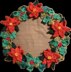 Christmas Poinsettia Wreath