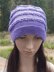 Cathy - 8ply eyelet stitch beanie