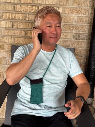 Double-Knit Phone Pouch