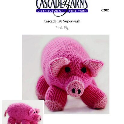 Cascade Yarns C202 Pink Pig (free)