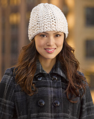 Brisbane Hat in Lion Brand Wool-Ease Thick & Quick - L20506