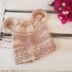 Double Knit Baby Bear Beanie