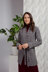 Katrine Coat - Coat Knitting Pattern For Women in MillaMia Naturally Soft Aran by MillaMia