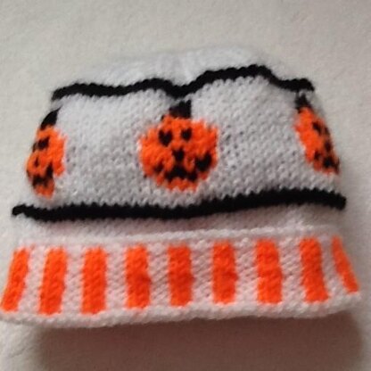 Halloween baby beanie hat