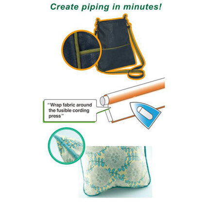 Clover Wrap 'n Fuse Piping - 9mm x 2m