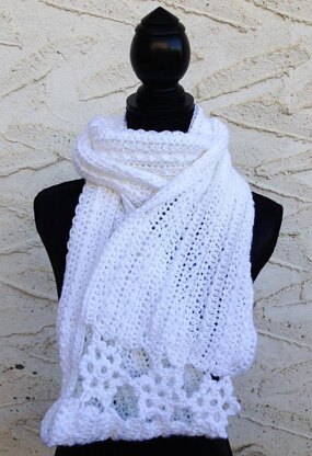 Diamond Frost Infinity Scarf