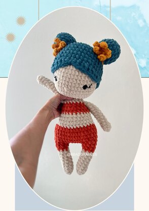 Beatrice Mermaid with removable tail