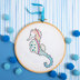 Hawthorn Handmade Seahorse Contemporary Embroidery Kit