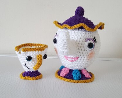 Mrs Potts and Chip