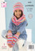 Sweater and Accessories in King Cole Yumtastic - P6250 - Leaflet