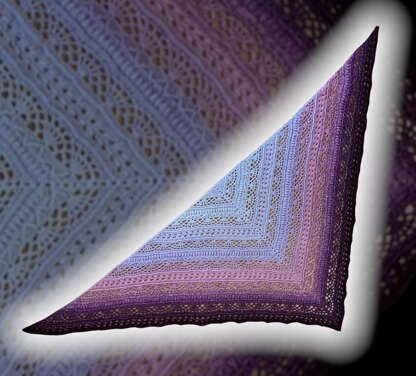 Triangular Scarf "Rhoiteia"