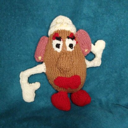 Knitted Mrs. Potato Head