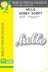 Memory Box Birch Press Designs Dies - Hello Honey Script