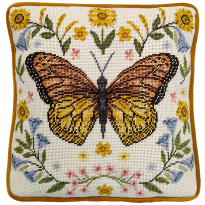 Embroidery & Cross Stitch Pillow & Rug Kits