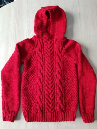 Aran hoodie