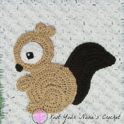 Squirrel Applique