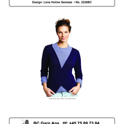 Jacket & Blouse in 1 in BC Garn Semilla Fino - 2228BC - Downloadable PDF