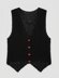 Beginner Friendly Garter Stitch Knitted Waistcoat