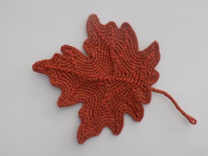 Crochet Maple Leaf