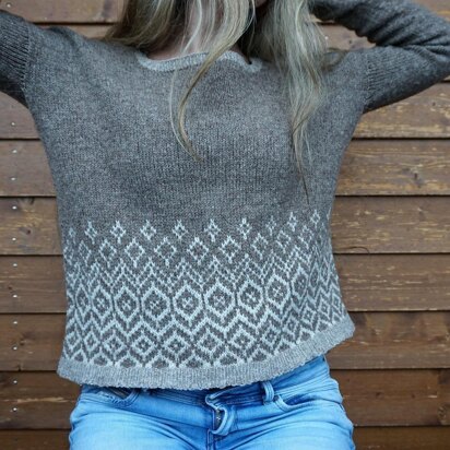 Snowy Mountain Sweater