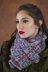 Women's Scarf Pantile in Universal Yarn Fibra Natura Kingston Tweed - Downloadable PDF