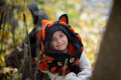 Foxy Hooded Scarf