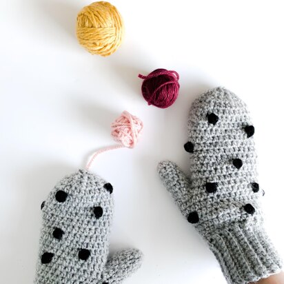 Bobble Mittens