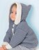 Tiddler Boy Blue Outfit Pdf Knitting Pattern Multiple sizes Jacket Hat Romper