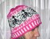 Girl bike rider beanie