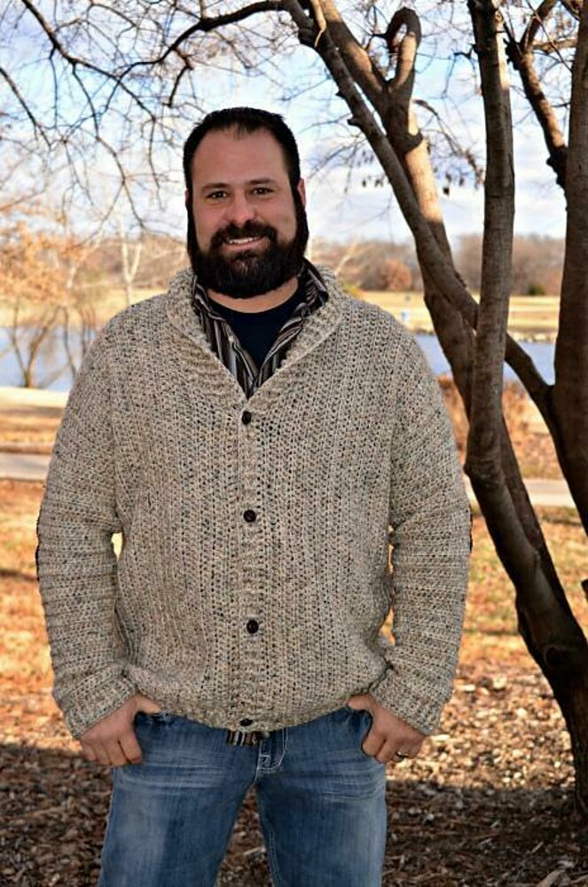 Cozy Coed Cardigan Crochet pattern by Ashlea Konecny LoveCrafts