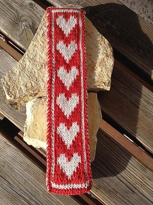 Heart bookmark/Lesezeichen mit Herz