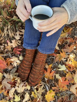 October One Skein Worsted Weight Socks