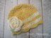 Petal Edge Beanie With Flower 261