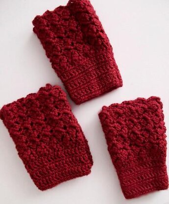 Blooming Roses Boot Cuffs