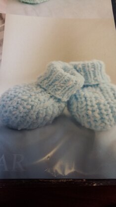 White Baby Boots