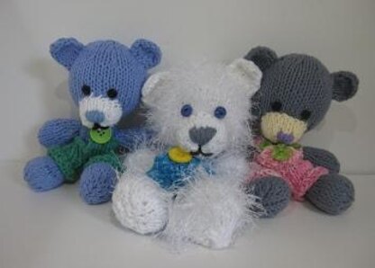 Mini Knitkinz Blue Bear