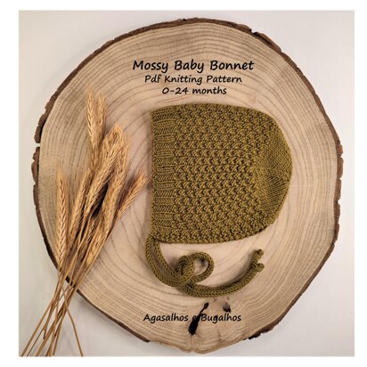 Mossy Baby Bonnet | 0-24 months