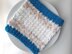 Ocean Surf Crochet Dishcloth