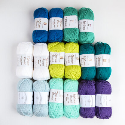 Universal Yarn Colorbloom Afghan Kit at WEBS | Yarn.com