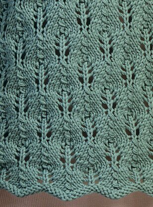 Fir Cone Lace Shell #106