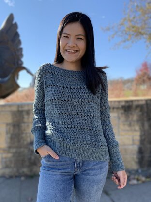 Bead Stitch Crochet Sweater