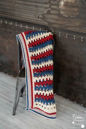 Patriotic Archway Throw