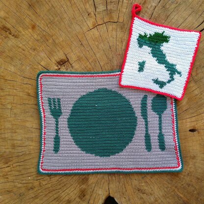 Italy Potholder