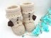 PATTERN Knitting Baby Girl Baby Hat Baby Booties by Elena Mitchell