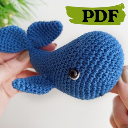 Whale crochet pattern