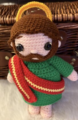 Saint Jude Amigurumi Crochet Pattern
