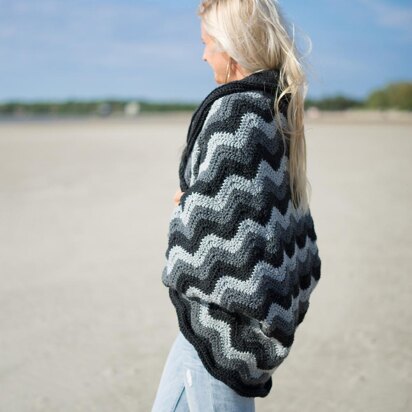 Rebel Chevron Poncho